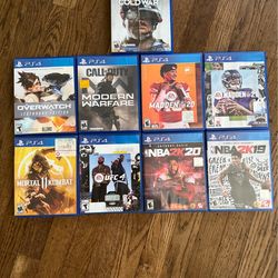 PS4 Game Pack for sell 30$
