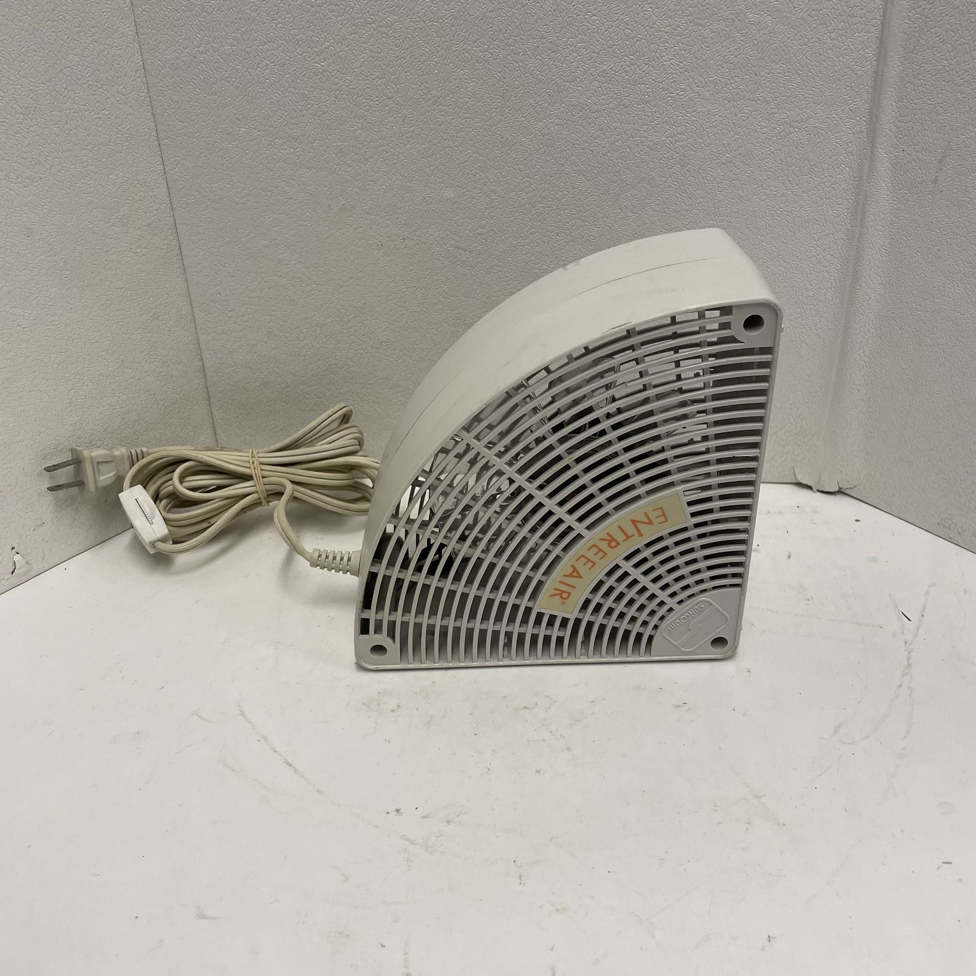 Suncourt Entreeair RR100 Door Frame Fan Air Circulator Works Great