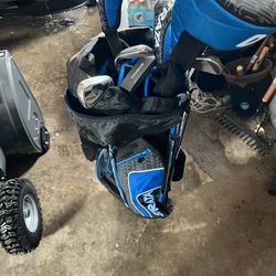 Strata Golf Set Used 3 Times— Clubs Lengthened 