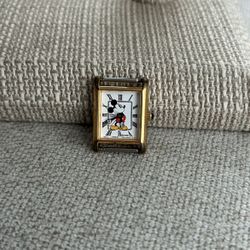  Disney Gold and Silver Watch Face 