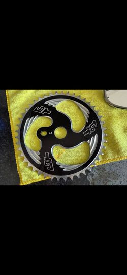 Gt bmx black 44t overdrive sprocket