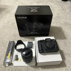 Fujifilm X-T10 Camera + XF 18–55mm f/2.8–4 Lens – w/ Box
