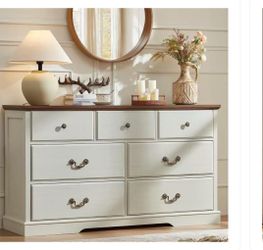❤️🔥 #B 7 Drawer Dresser & Rustic 18"$130