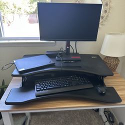 Manual desk Riser