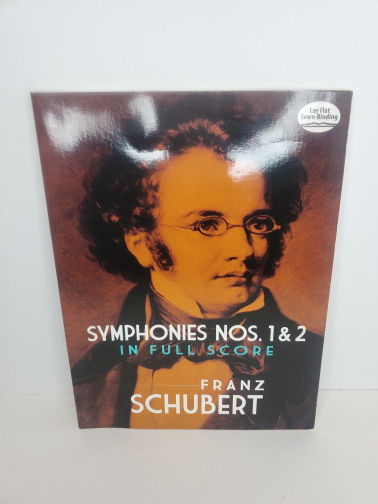 Symphonies NOS. 1 & 2 In Full Score (Dover Music Scores) Book By Franz Schubert