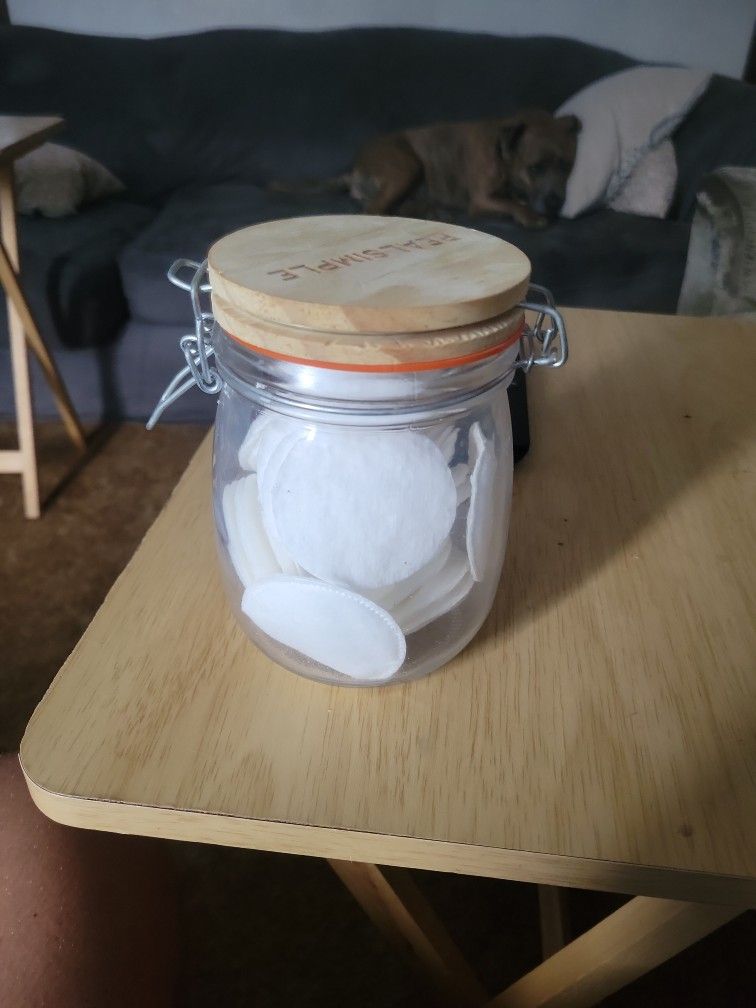 Cotton Ball Jar