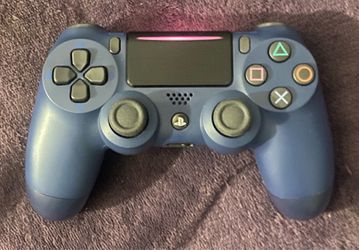 🔵 OFFICIAL SONY DUALSHOCK 4 — NAVY BLUE  Title: Official Sony PlayStation DualShock 4 PS4 Controller Navy Blue — Like New  Description: Beautiful off
