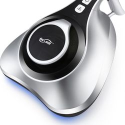 Housmile Bed Vacuum Cleaner Special-Purpose Mattress Vacuum Cleaner with Powerful Suction Upgraded Handheld UV Vacuum Effective Cleaning Bed Sheet, Pi