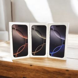 A3083 Pro Max Apple IPhone 16 pro Max 256gb new sealed Unlocked 1yr warranty floor model 