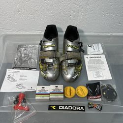 DIADORA Speed Carbon Cycling Shoes Men Size 8.5 for Sale in
