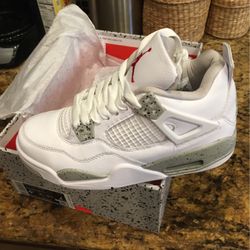 Nike Air Jordan White Oreo Sz 4.5