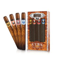 CUBA - COPE + CARNAVAL + CACTUS + MAYA 4PC SET ( M ) 1.17 OZ