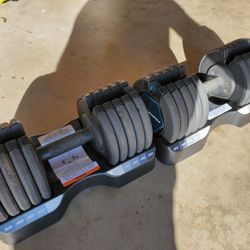 Pro Form 50lb Select a Weight Dumbell Set