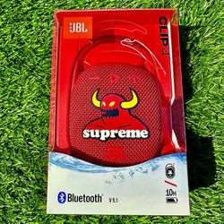 Supreme x Toy Machine JBL Clip SS24 Red