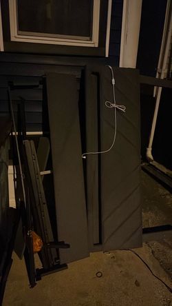 Bed frame with multiple drawers