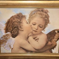 The First Kiss wall art (1995)