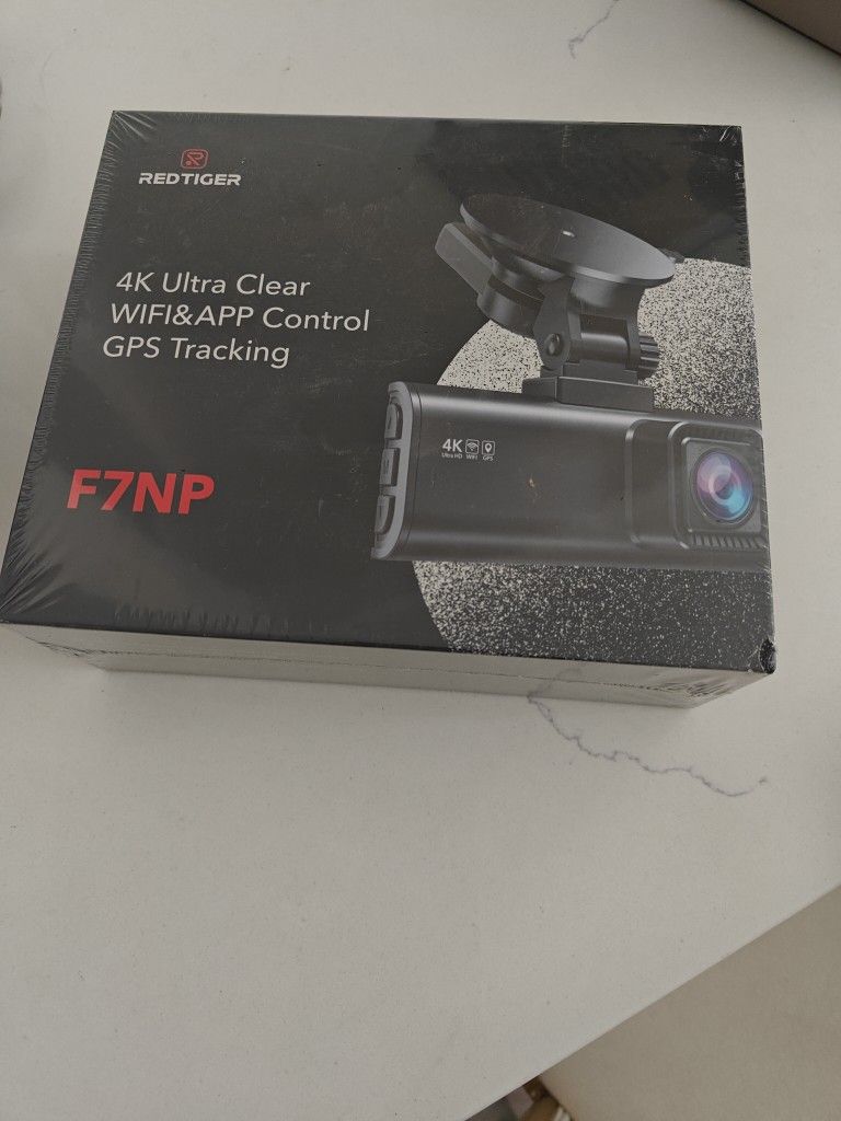 REDTIGER Dash Cam Front Rear, 4K/2.5K Full HD Dash Camera for Cars