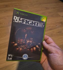 Def jam fight for ny xbox (reproduction case)