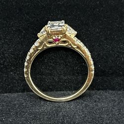 Radiant Engagement Ring