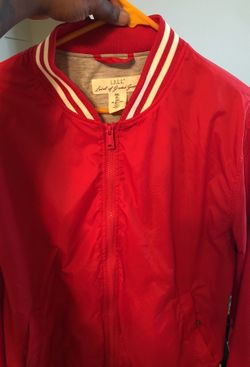 Red h&m jacket