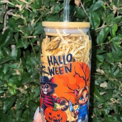 Halloween Glass Cups