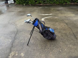 Youth PowerBilt Golf Set (Driver+fairway wood+5i+7i+9i+putter+stand bag)