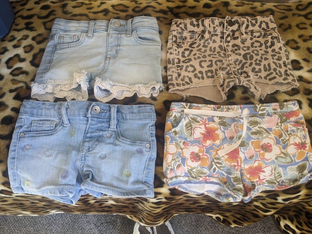 Little Girl Shirts (Four Of Them)