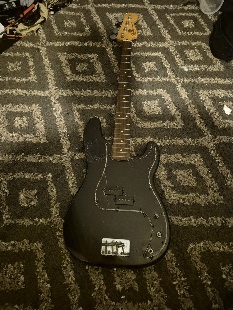 American Made Fender P Precision Bass Guitar