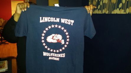 Lincoln west high school alumni t shirts all colors