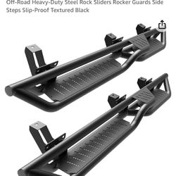 Running Boards/Rock Sliders For Ford 4 Door Bronco