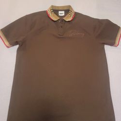 Authentic Mens Burberry Logo Collar Polo Shirt Xl. $350 Pickup In Oakdale 