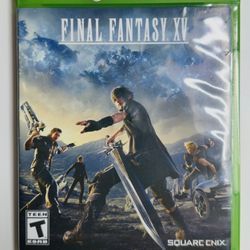 Final Fantasy XV 15 (Microsoft Xbox One, 2016) Tested/Works With Case K200