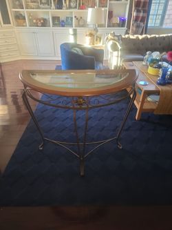 Half moon table
