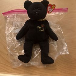 TY BEANIE BABY Black Bear 