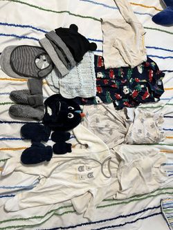 New Born To 18 Months Clothes/Pjs