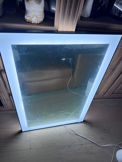 Led 24x36 bathroom mirror
