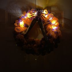 Holiday Wreaths With lights