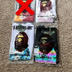 Bape Shirts (Bulk Or Individual 