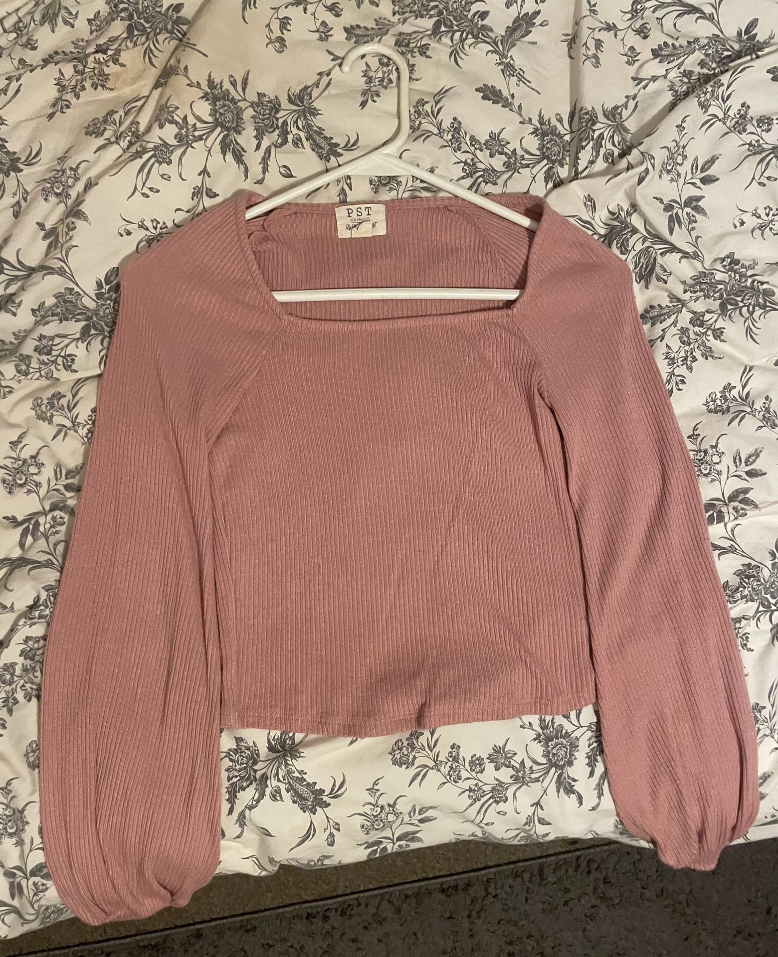 Pink Long Sleeve Shirt 