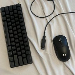 Apex Pro Mini And Logitech GPro Superlight 2 