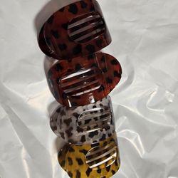 New Set of 4 Hair Clips