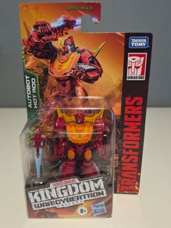 Transformers War For Cybertron Kingdom Core Class WFC-K43 AUTOBOT HOT ROD Figure