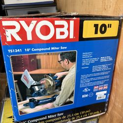 RYOBI TS1341 10" Compound Miter Saw