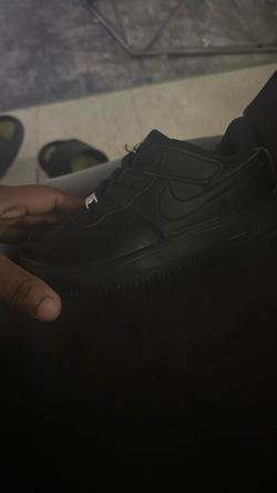 Black Air Force ones
