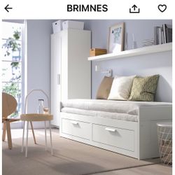 Brimnes Daybed Frame With Drawer.  Twin Size Bed Frame