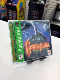 Castlevania Symphony of the Night [Greatest Hits] (Sony PlayStation 1 PS1, 1997)