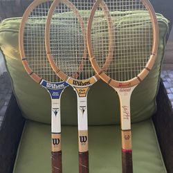 Vintage Tennis Rackets 