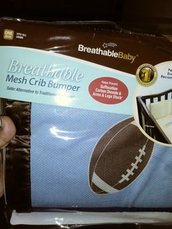 Breathable Baby Mesh Crib Bumper