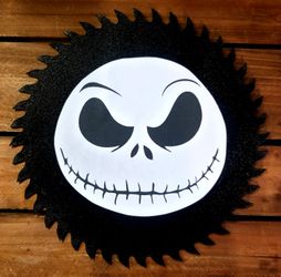 Jack Skellington Decorative Saw Blade