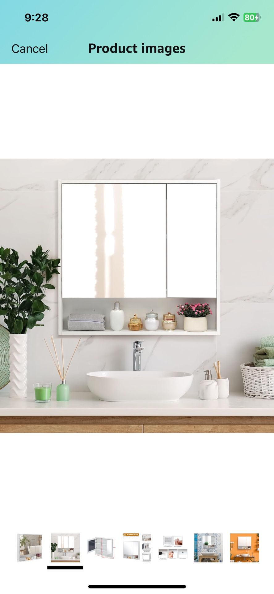 Medicine Cabinet With Mirror And Shelves